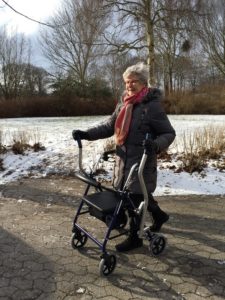 CrossWALKER - new walker for rehabilitation when support is needed in the walk function